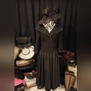 Chic Black Long Sleeve Dress